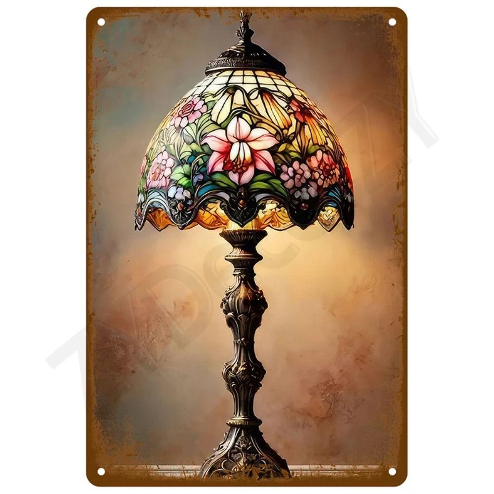 Garage Bar Metal Wall Sign, Auto Interior Decor Plaque 20x30cm