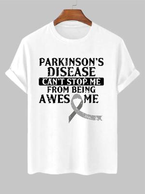 Parkinson's Diseases Can't Stop Me From Being Awareness T Shirt, Support T Shirt