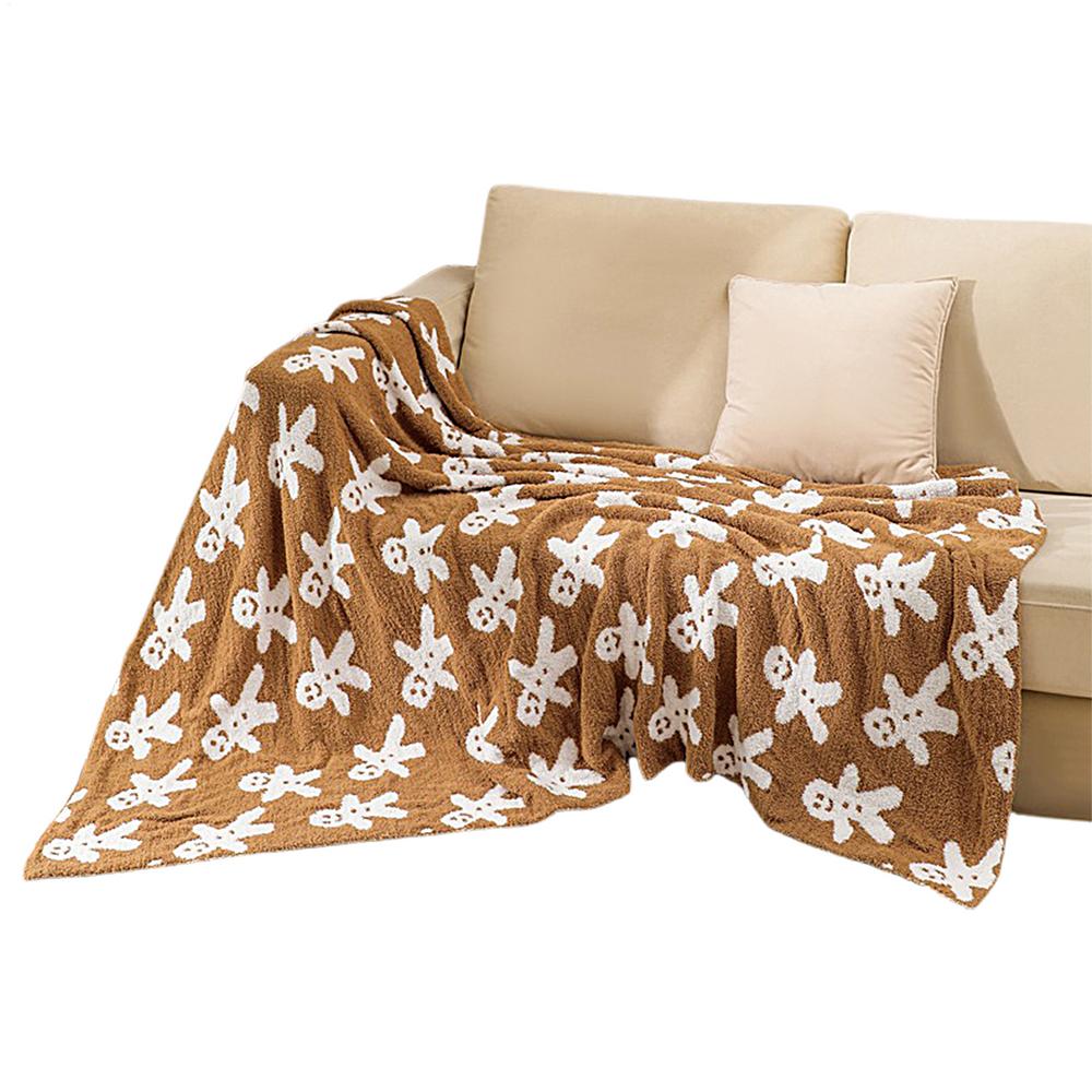 

Gingerbread Blanket Warm Soft Christmas Blanket Gingerbread Christmas Throws Cozy Christmas Gingerbread Decorations Christmas