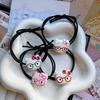 Cute Eyes Kt Hairline Boyfriend Rubber Band Sweet Girl Student Bracelet Girlfriend Hand Rope Cartoon Versatile Tie Hair