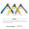 9-Pin Coiling Pliers for 1.5mm, 2.25mm, 3mm Copper and Metal Wire - Jewelry and Beading DIY Looping Tool KTY