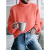 Womens Off The Shoulder Sweater Casual   Knitted Loose Long Sleeve Pullover