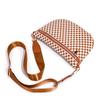 Hand Woven Checkerboard Crossbody Bag, Casual Sports Shoulder Bag, Lightweight and Versatile Waist Bag