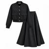 Ggpx New York Bomber Jacket And Flare Skirt Setup Gq9st004f
