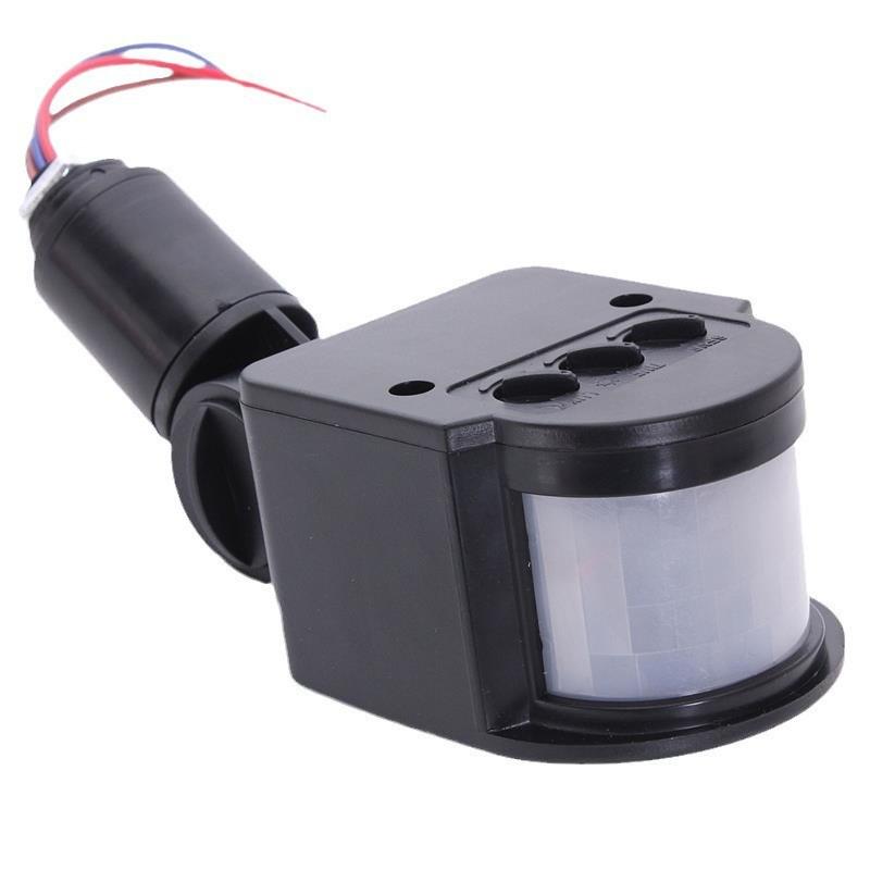 90-220V LED Floodlight with PIR Motion Sensor and Light Control