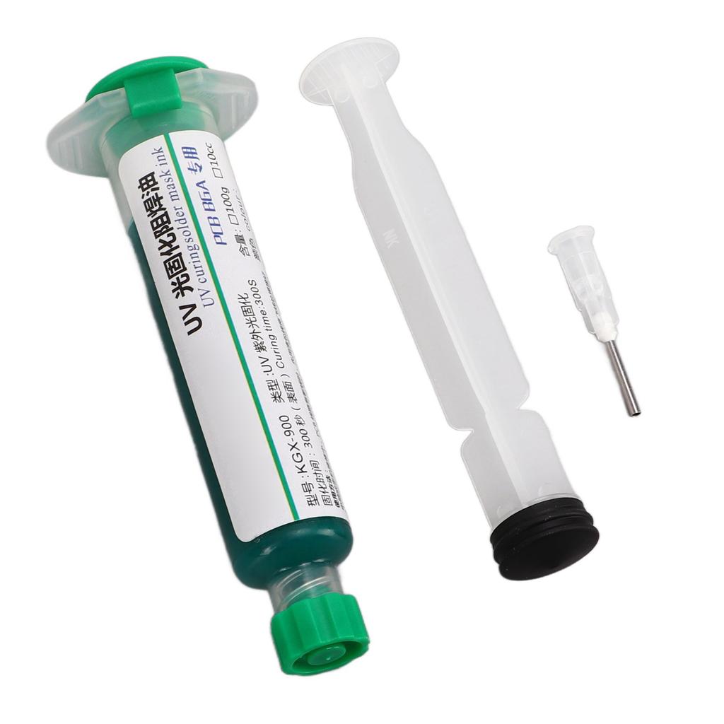 2 Pcs Solder Mask Ink PCB BGA Insulation Protection UV Curing Solder Resist Ink for Computer Mobile