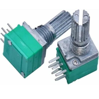 5 Stück Potentiometer Industrielle Schalter RK097NS 6Pin B10K 50K 100K Schalter Audio Achse 15mm Verstärker Dichtungssatz