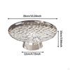 Pedestal Fruit Bowl Decorative Multifunctional Aesthetic Storage Tray Food Dish for Kitchen