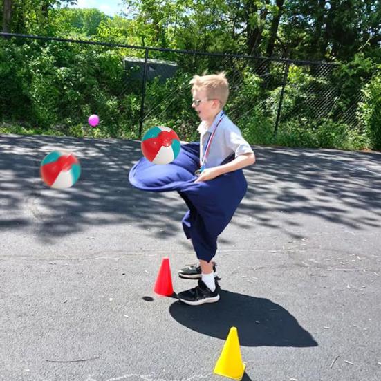 Hra na dvorek Granny Pants Set Obří venkovní hry s míči a kužely Zábavné trávníkové hry pro rodinná setkání, večírky, pikniky