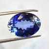 Natural Blue Tanzanite 13.1ct Oval Cut Certified Loose Gemstone