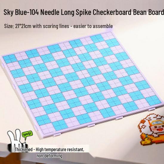 Planche à Perles Perler 78 Broches Résistante aux Hautes Températures, Outil à Base Épaisse Non Déformable.