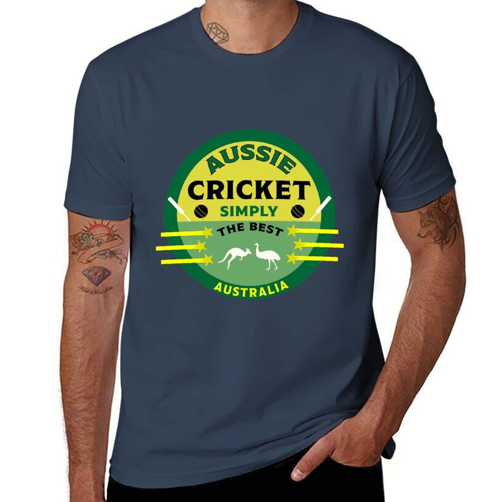Australian Cricket Gifts Aussie Cricket Tshirt Cricket Mad Love Tshirt Casual Daily Graphic Tee S