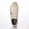 Mobus Men's Genuine Leather Casual Walking Shoes with Built-in Functional Insole, Current Model MUNCHEN (CREAM/BLACK, 26-point, 5-centimeter measureme
