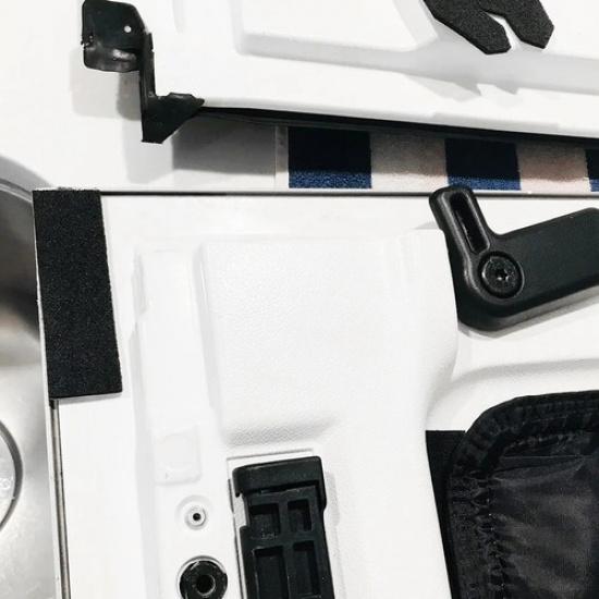 17 Pcs Hard Top Leak Repair Seal Kit Black Fit 2007-2018 Jeep Wrangler JK JKU