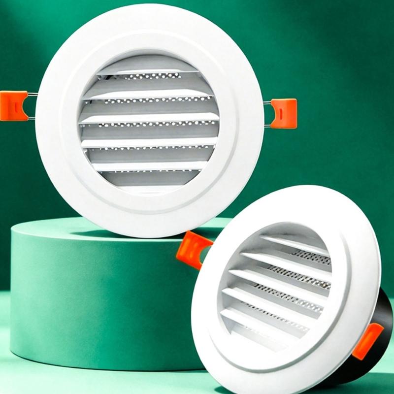 Circular Air Outlet Cover For Exhaust System 100mm Size acrylonitrile Adjustable And Flexible