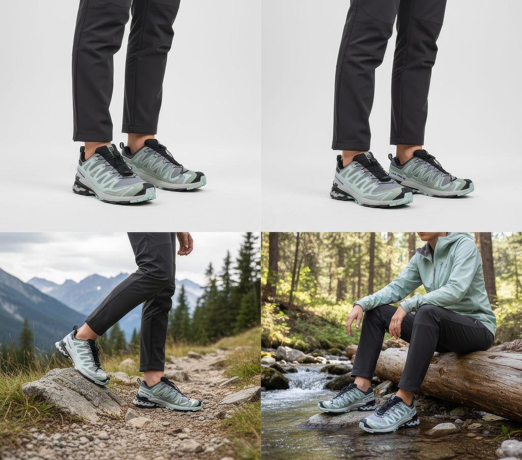 Salomon XA PRO 3D V9 GTX W - GORE-TEX - Damen Wanderschuhe Trail-Running Schuhe 478231 ORIGINAL