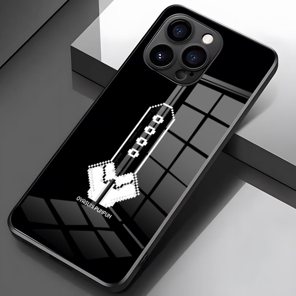 Gute Nacht Punpun Coole Anime Handyhülle Für IPhone 17 Pro Max 16 15 14 Pro Max 13 11 X Xs Xr 8 7Plus Glasabdeckung