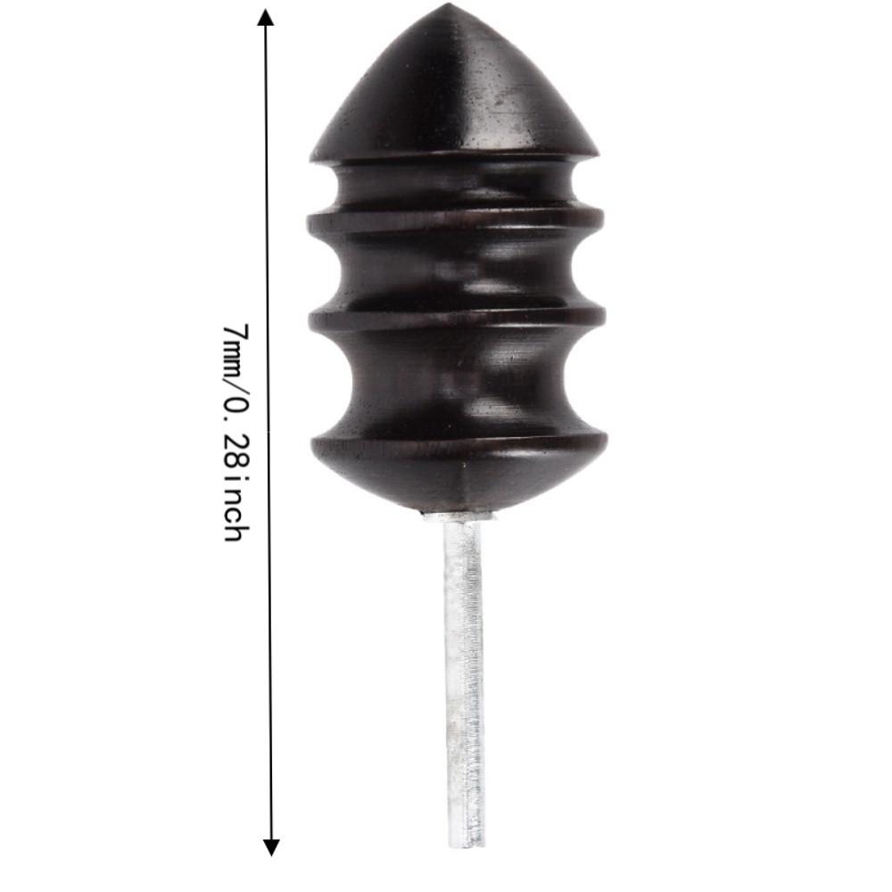 2Pcs Comfortable Grip Leather Edge Burnisher Polished Rod Tool Scabbard Finishing