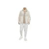 Nike Solid Color Logo Print Stand Collar Reversible Sherpa-Lined Warm Jacket Men Jackets Cream FB1910-236