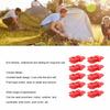 20 Pcs Windproof Awning Tarp Clamps Heavy Duty Tent Clamps Durable Tarp Clamps  Outdoor Camping