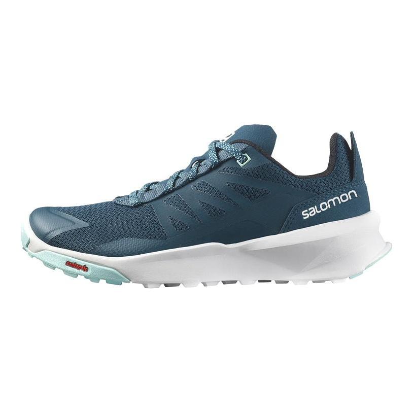 SALOMON Patrol Comfortable Abrasion Resistant Breathable Low top Outdoor Shoes Women's Blue White 416776