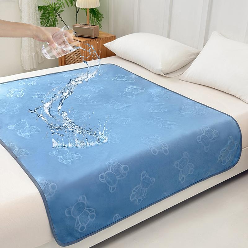 Waterproof Pad Bed Sheet for Elderly Paralyzed Patient Antibacterial Washable Breathable Small and Large Size Non-slip