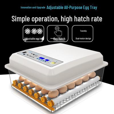 Fully Automatic Intelligent Incubator for Chicken, Duck, Goose, Pigeon, and Parrot Eggs