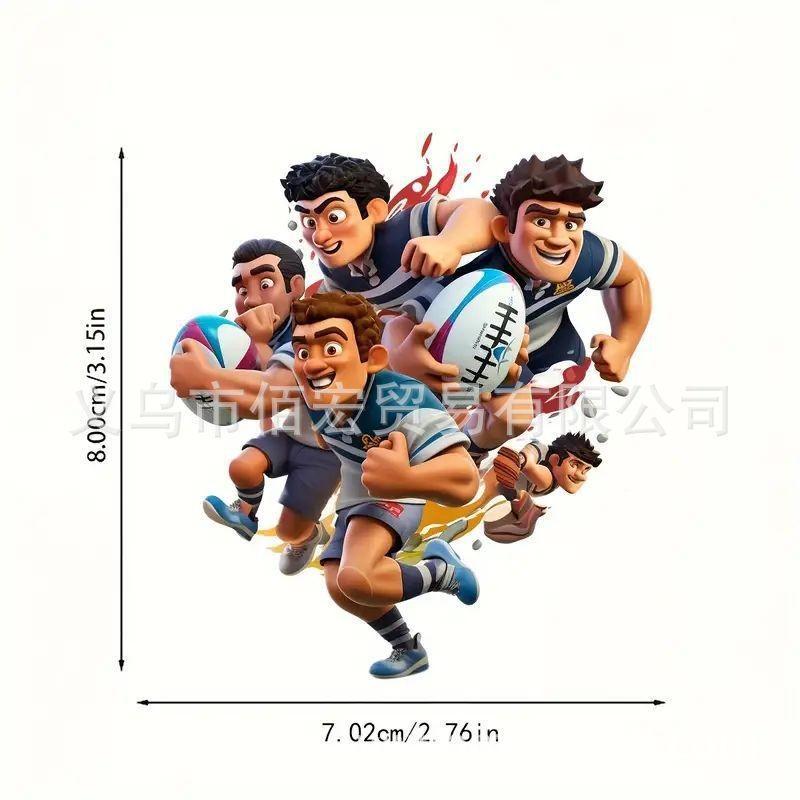 

Cartoon Acrylic Colorful Car Decor Hanging Ornament For Interior Rearview Mirror