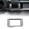 Chrome For Bronco 21+ Center Console GPS Navigation Panel Frame Cover Trim Decor
