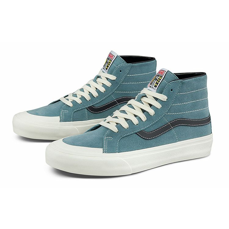 Vans Sk8 Decon Sf High-Top Skate Shoes Unisex Sneakers Green Black VN0A3MV1NQC