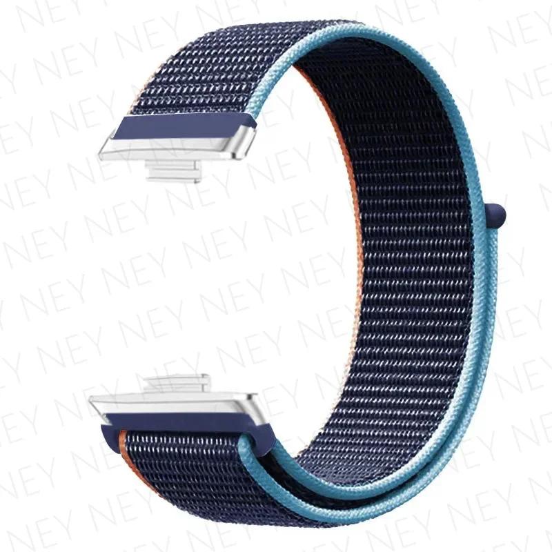 Nylon loop band For huawei watch fit 3 strap smartwatch wristband breathable Sport Watchbands bracelet correa huawei watch fit 3