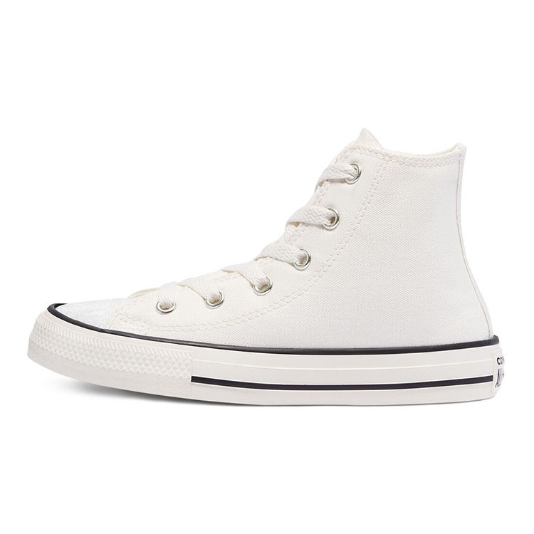 Converse Chuck Taylor All Star High Top Canvas Shoes Kids Sneakers Off-White 670697C