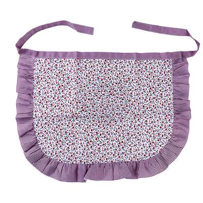Unisex-Schürze, halbe Taille, florale Form, Kochschürze für Zuhause, Küchenzubehör