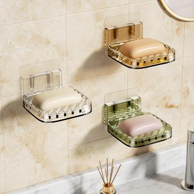 Drain Soap Box Free Punch Paste Wall Hanging Soap Rack Large Soap Dish Toilet Soap Rack Soap Box