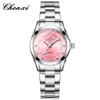 CHENXI 021B Women's Quartz Watch Fashion Elegant Waterproof Stainless Steel Strap Casual Wristwatch for Ladies Gift