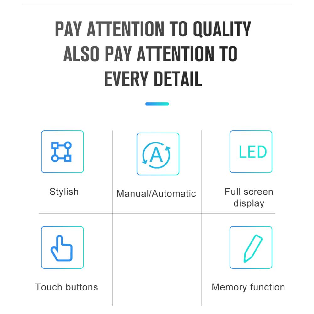 Smart Thermostat for Home Touchscreen Voice Control Programmable Temperature Control IP20 AutoCelsiusManual Mode Digital Thermostat for 16A