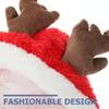 Cute Elk Puppy Clothes Christmas Dog Hoodie Warmth Coat Pet Outfit Autumn Windproof Christmas Dog Outfit Puppy Warmth Clothes