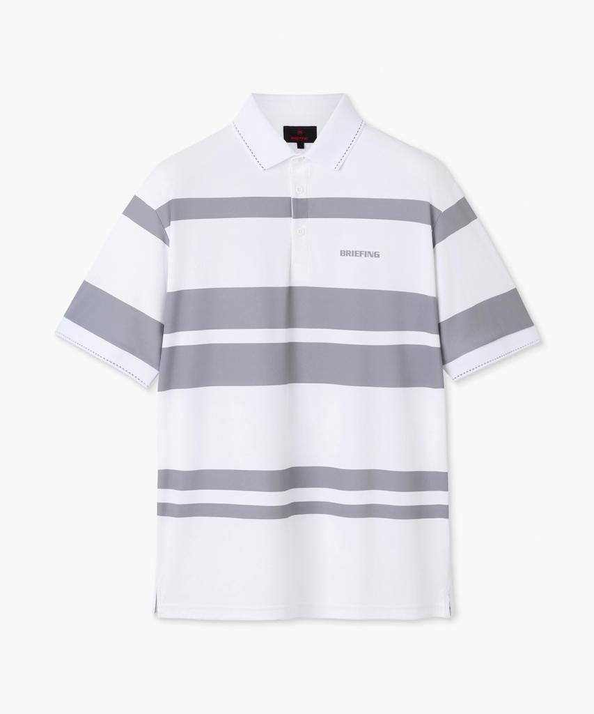 Beulipinggolpeu Men'S Panel Stripe Polo_White