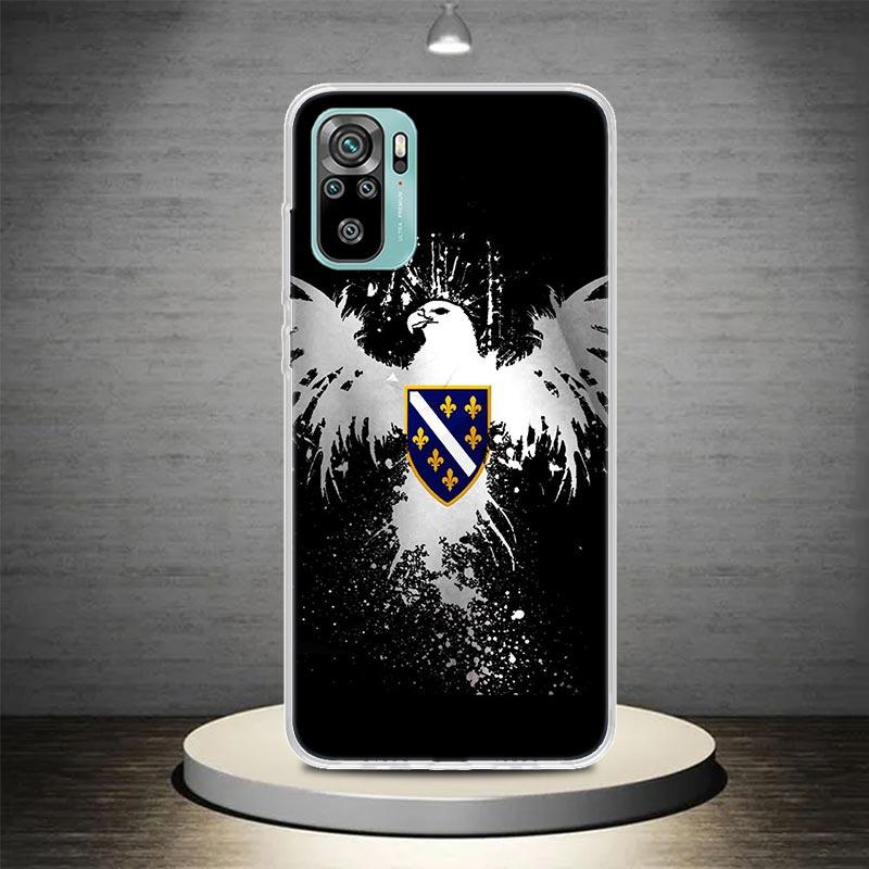 Bosnien und Herzegowina Flagge Handyhülle Schale Für Xiaomi Redmi 9C 10C 12C 13C 14C 12 13 10A 10 9A 9 9T 8A 8 7A 7 6A 6 Pro K80 K70