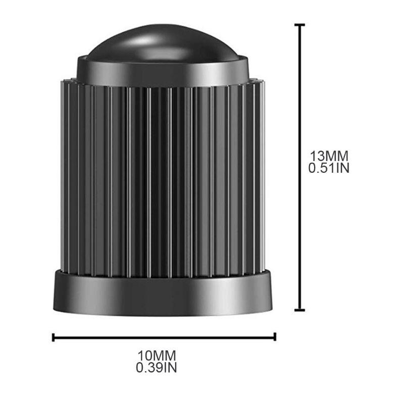 8Pcs Wheel Gag Tire Stem Valve-Cap Dustproof Universal Stem Cover for Car Truck Off-road Styling Anti-rust Airtight Seal