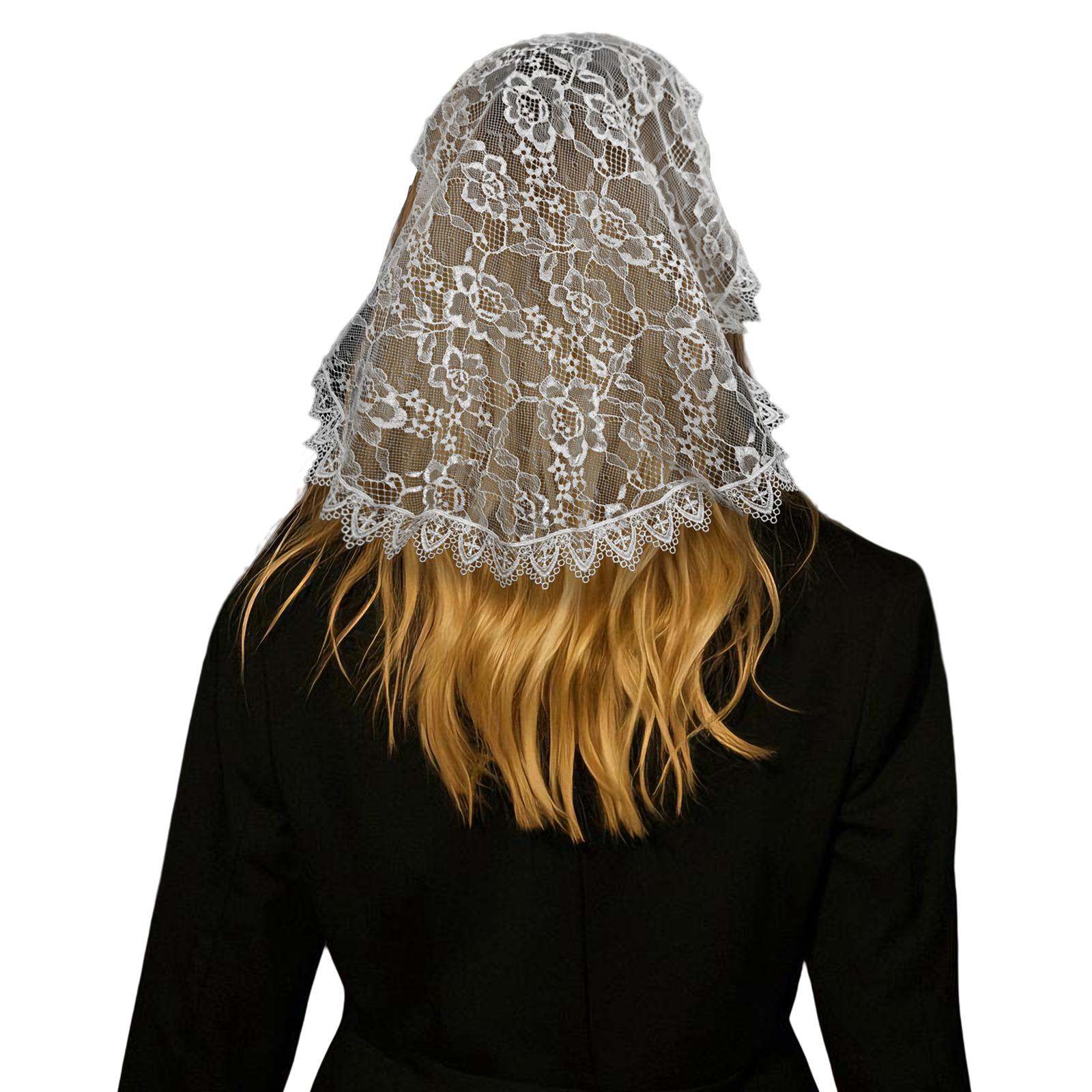 

Свадебная кружевная мантилья, украшения для девичника, подарок для невесты, свадебный душ, свадебная белая фата, фата для лица