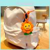 Adorable Silicone Sunflower Coin Purse Keychain Cute Couples Car Key Accessory