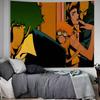 Cowboy Bebop Anime Hanging Bohemian Tapestry Hanging Tarot Hippie Wall Rugs Dorm Home Decor