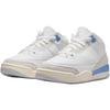 Jordan Air Jordan 3 Mid Top Children's Basketball Shoes White Blue Children Aged 3 7 Years Old DM0966-101