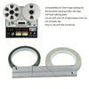 1/4 10inch Tape Splicing Set with Splicing Tape and Leader Tape Reel To Reel Professional Tape Splicing Block Accessory