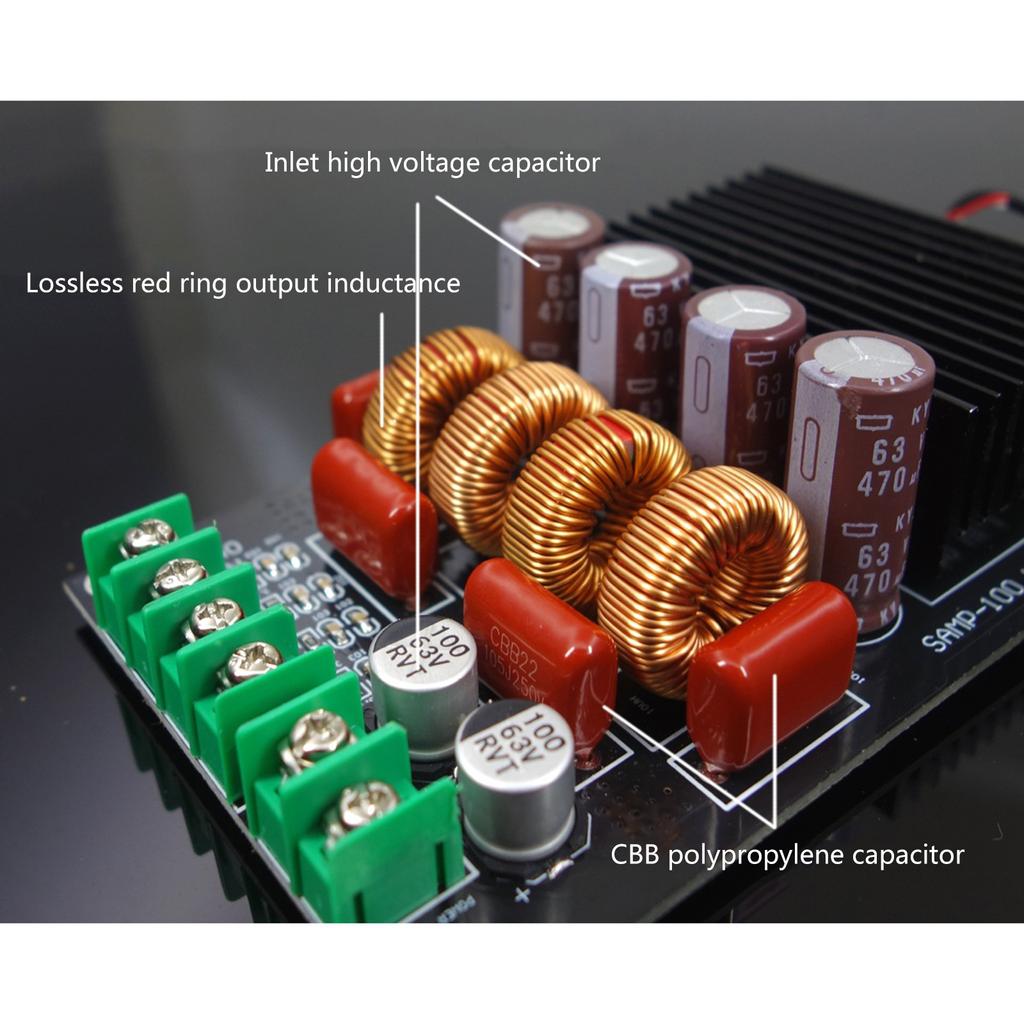 High Power Digital Amplifier Board TPA3255 300Wx2 2 Channel Stereo Sound Amplifier Module Replacement for Speaker