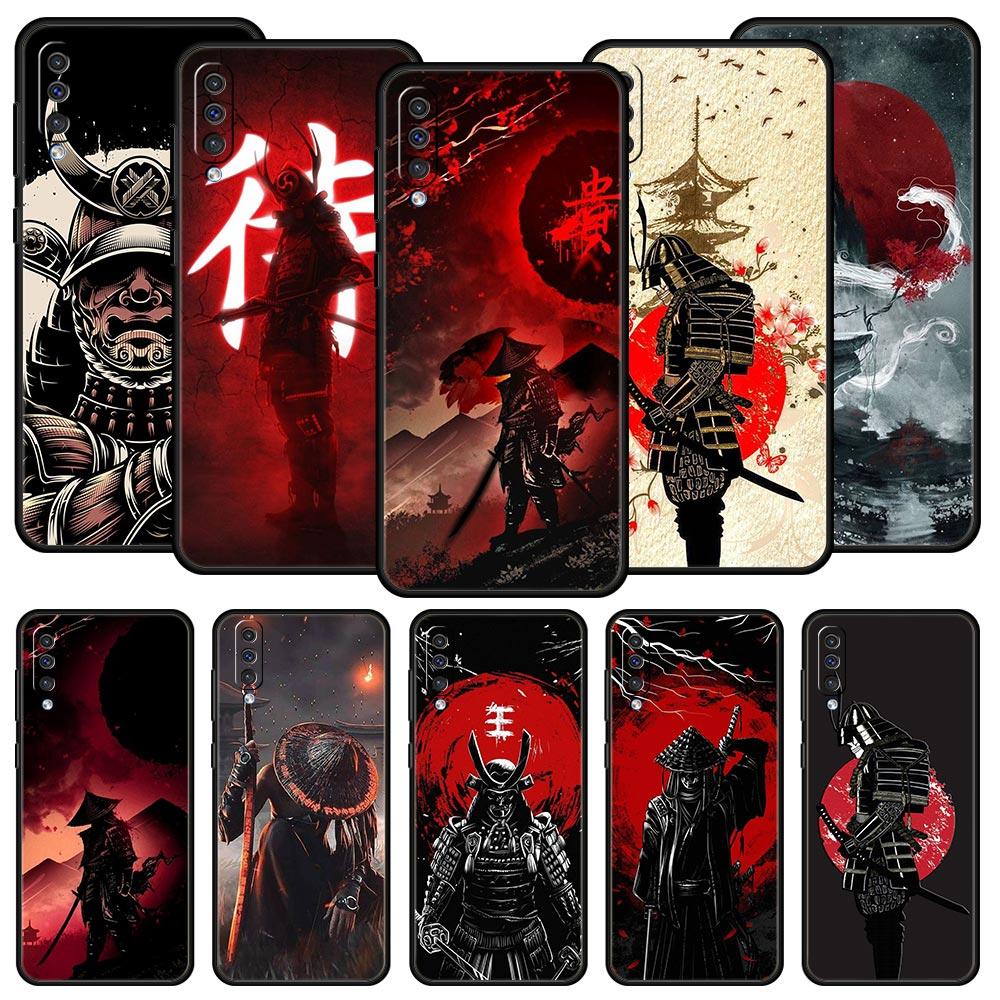 Painting Japan Samurai Art Phone Case for Samsung A52 5G A12 A70 A50 A40 A20s A30 A10s A20e A10 A22 A72 A32 A02 A42 A04S Cover