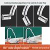TLXT Stainless Steel Kitchen Sink Faucet with Large Arc