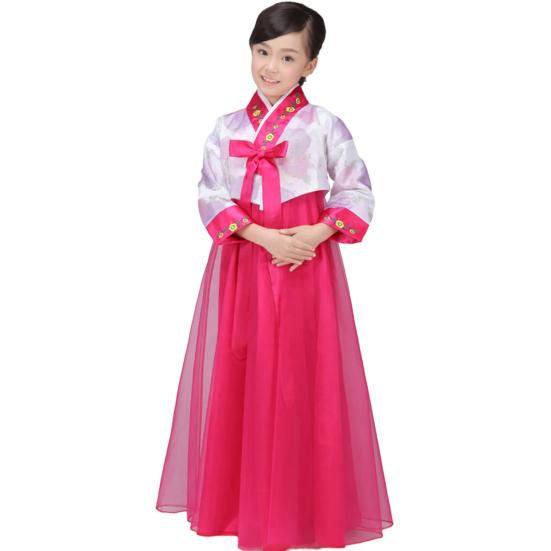 Barne-Hanbok, koreanske opptredenskostymer for barn, DaeJang Geum hye-dansekostymer, tradisjonelle koreanske kostymer