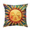 1/4pcs Mexican Bohemian Flowers Cushions Pillowcase Polyester Cushion Cover Throw Pillow Pillowcover Home Car Sofa Decor